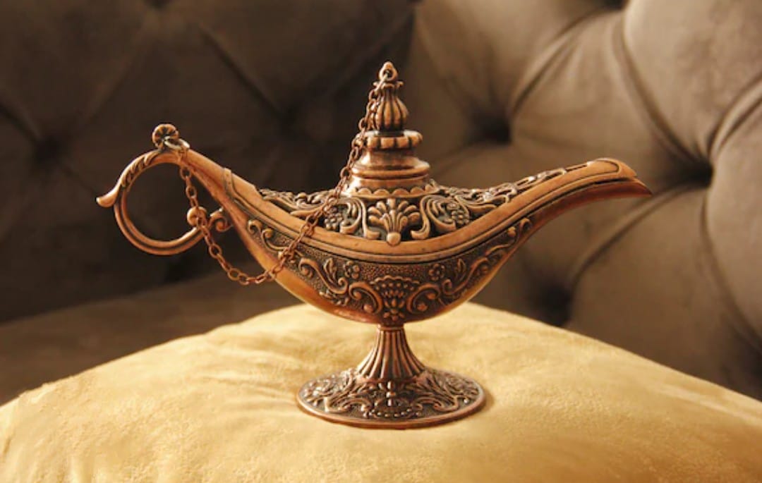 Picture of Premium Quality Special Aladdin's Lamps - Metal Aladdin lamp