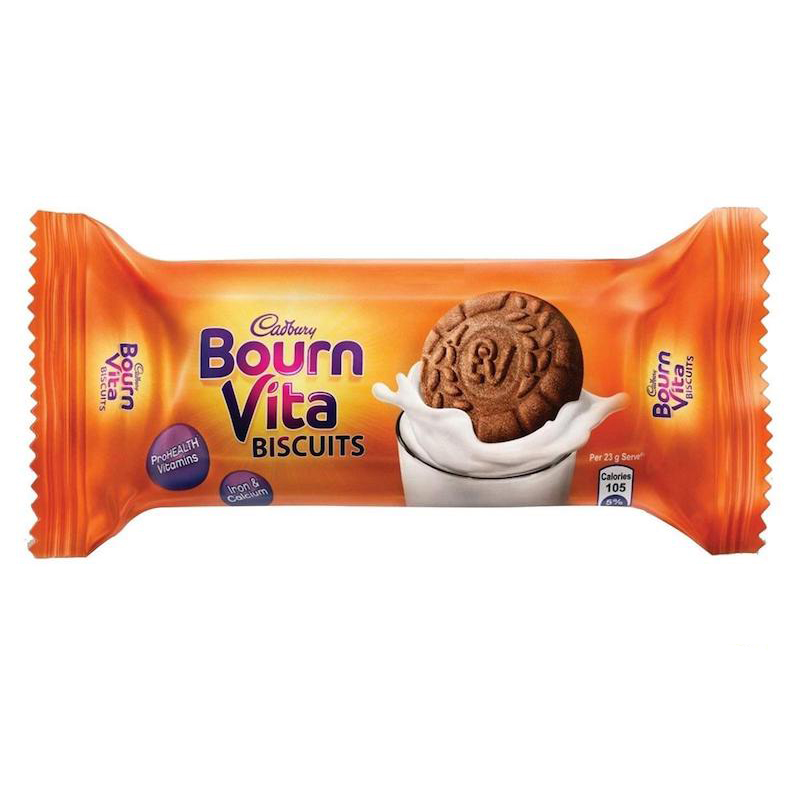Picture of Bournvita Biscuits Chocolatey Cookies 12pcs pack