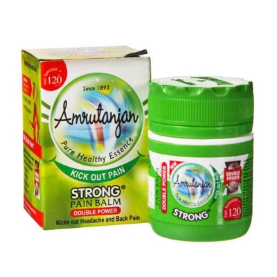 Picture of AMRUTANJAN PAIN BALM KICK OUT PAIN (GREEN) (INDIAN) -  7.2ML