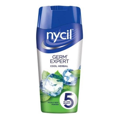 Picture of NYCIL GERM EXPERT COOL HERBAL PRICKLY HEAT POWDER (INDIAN) - 50GRM