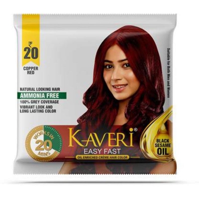 Picture of KAVERI EASY FAST OIL ENRICHED CREME HAIR COLOR (INDIAN)