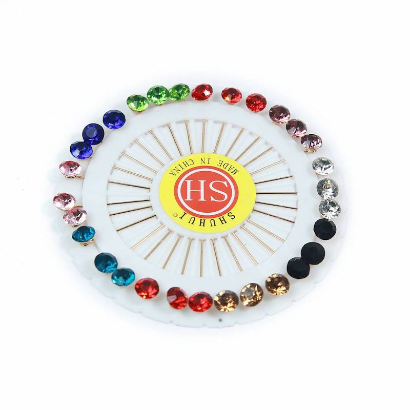 Picture of HIJAB PIN FOR WOMEN (MULTI-COLOUR) - 10PCS