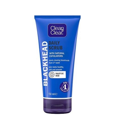 Picture of CLEAN CLEAR BLACKHEAD CLEARING DAILY SCRUB (FRANCE) - 150ML