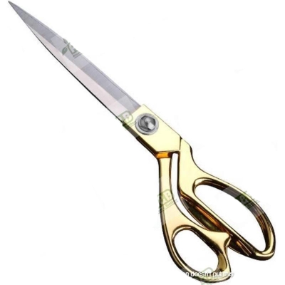 Picture of Tailor Golden Handle Stainless Steel Tailor Scissors-Medium - 9.5 Inch - Cutter