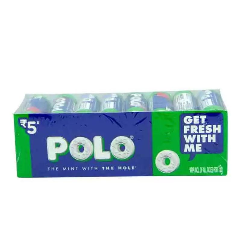 Picture of POLO PEPPERMINT LOZENGES - INDIAN - 12GM 28PCS PACK
