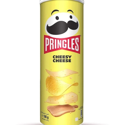 Picture of Pringles Cheesy Cheese 158Gm (U.S.A) - 1Pcs