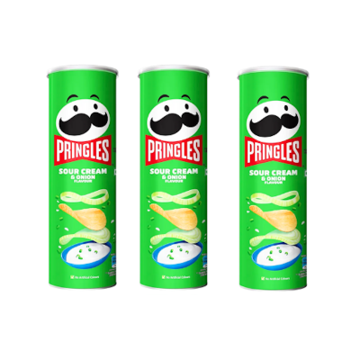 Picture of Pringles Sour Cream & Onion158Gm (U.S.A) - 3 Pcs Pack