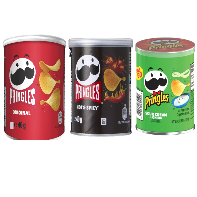 Picture of Pringles 3Pcs Combo Pack Original_/Hot & Spicy/ Sour Cream & Onion 40Gm (U.S.A)