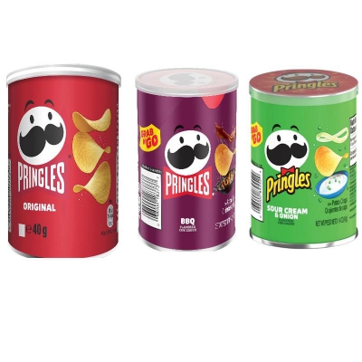 Picture of Pringles 3Pcs Combo Pack Original_/BBQ/ Sour Cream & Onion 40Gm (U.S.A)