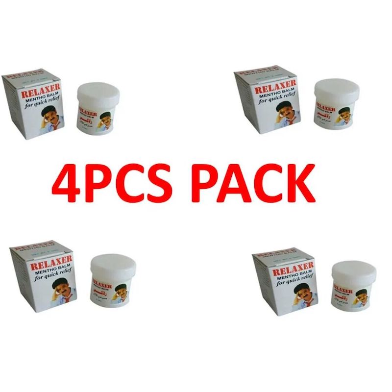 Picture of Relax Quick Relief Menthol Balm (INDIAN) - 9GMS*4PCS PACK