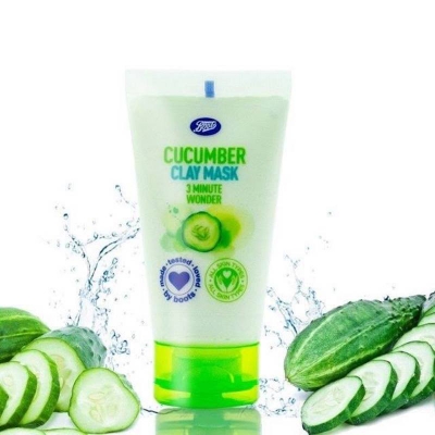 Picture of BOOTS CUCUMBER CLAY MASK 3MINUTE WONDER (UK) 18ML