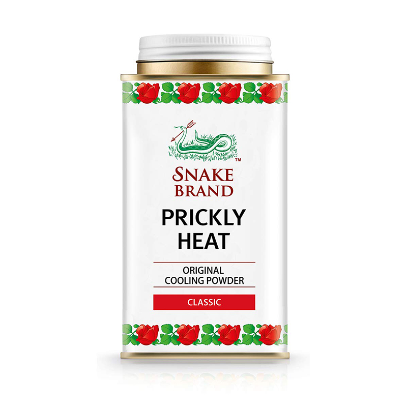 Picture of Snake Brand Prickly Heat Everyday Use Anti-Chafing Heat Rash Relief Cooling Powder (Thailand) - 140g