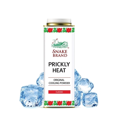 Picture of Snake Brand Prickly Heat Everyday Use Anti-Chafing Heat Rash Relief Cooling Powder (Thailand) - 280g