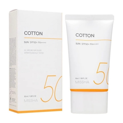 Picture of Missha All Around Safe Block Cotton Sun SPF 50+ PA++++ (KOREA) - 50ml