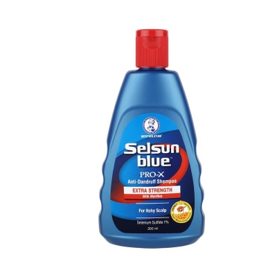Picture of SELSUN BLUE PRO-X ITCHY SCALP SHAMPOO (USA)  - 200ML