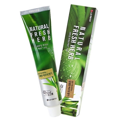 Picture of LG NATURAL FRESH HERB TOOTHPAST (KOREAN) - 130GM
