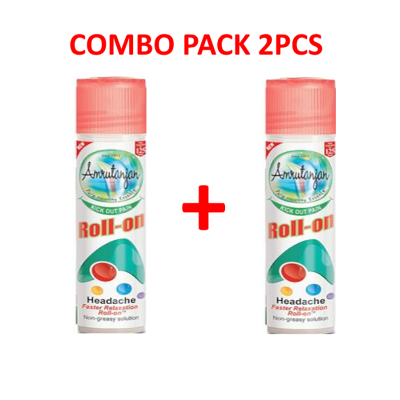 Picture of Amrutanjan Roll - ON - 10 ml 2pcs Pack