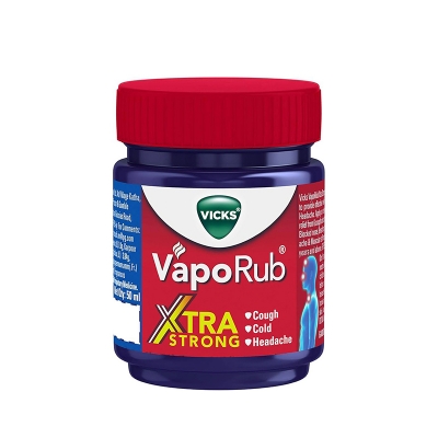 Picture of VICKS XTRA STRONG VAPORUB RELIEVES 6 COLD SYMPTOMS (INDIAN) - 50ML