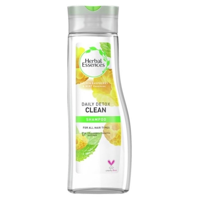 Picture of HERBAL ESSENCES CRIMSON ORANGE & MINT ESSENCE DAILY DETOX CLEAN SHAMPOO (FRANCE) - 400ML