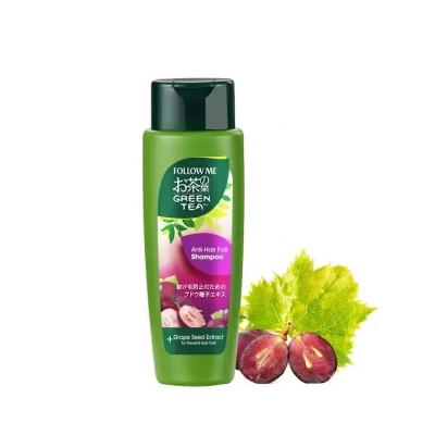 Picture of FOLLOW ME GREEN TEA ANTI HAIR FALL SHAMPOO(MALAYSIA) - 320ML