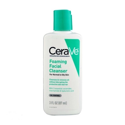 Picture of CERAVE FOAMING FACIAL CLEANSER (USA) - 87ML