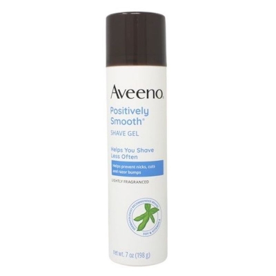 Picture of AVEENO POSITIVELY SMOOTH SHAVE GEL (UK) - 198GM