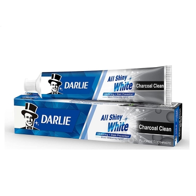 Picture of DARLIE ALL SHINY WHITE CHARCOAL CLEAN TOOTHPASTE - 140GM