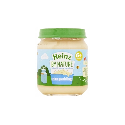 Picture of HEINZ BY NATURE RICE PUDDING 6+ MONTH UK - 120GM