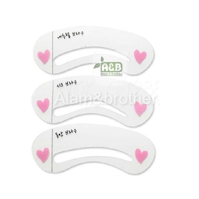 Picture of Mini Brow Class Drawing Guide 3 Different Shape 1set
