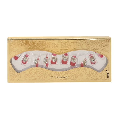 Picture of Noble Nail Women 3D Nails With Glue Artificial False Nail - 24 Pcs/Set