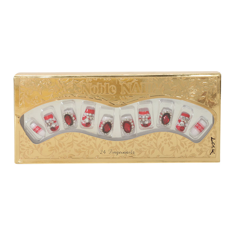 Picture of Noble Nail Women 3D Nails With Glue Artificial False Nail - 24 Pcs/Set