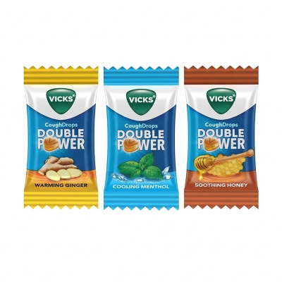 Picture of Vicks Cough Drops 2.7g x 65 Mix Packs  Ginger Menthol & Honey Flavor