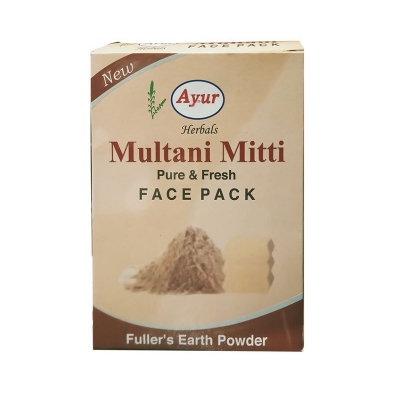 Picture of AYUR HERBALS MULTANI MITTI PURE & FRESH FACE PACK (INDIAN) - 100GM