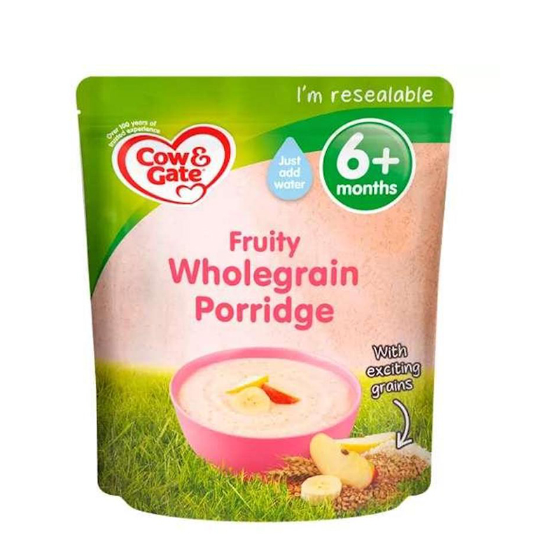 Picture of COW & GATE FRUITY WHOLEGRAIN PORRIDGE 6 MONTH - 125GM