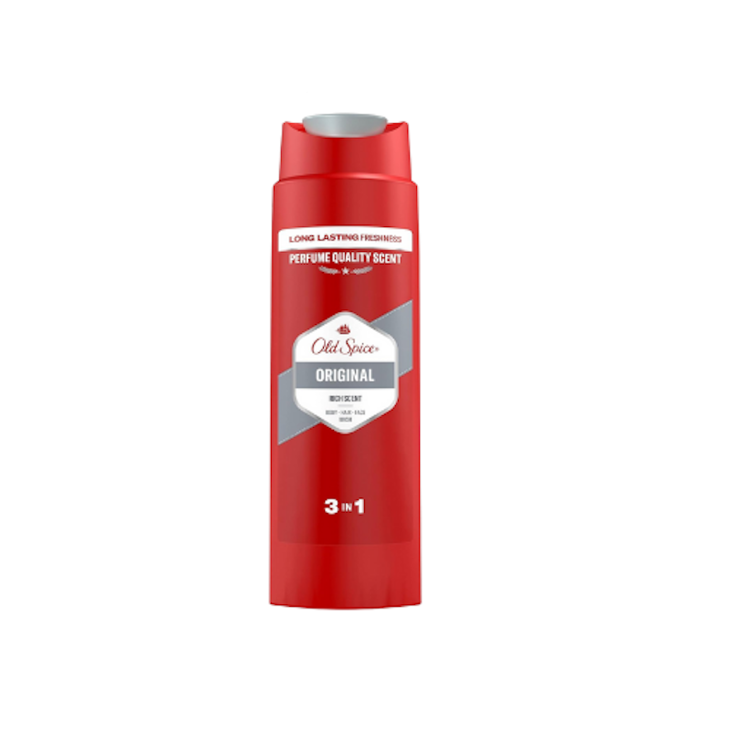 Picture of OLD SPICE ORIGINAL RICH SCENT BODY HAIR FACE WASH 3 IN 1 - 250ML