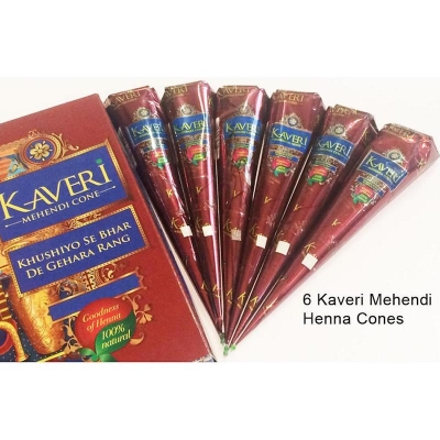 Picture of New Kaveri Mehndi Cone (Small)- 06 pcs
