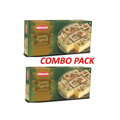 Picture of SATMOLA SOAN PAPDI PREMIUM (INDIAN) -  200GM (COMBO PACK)
