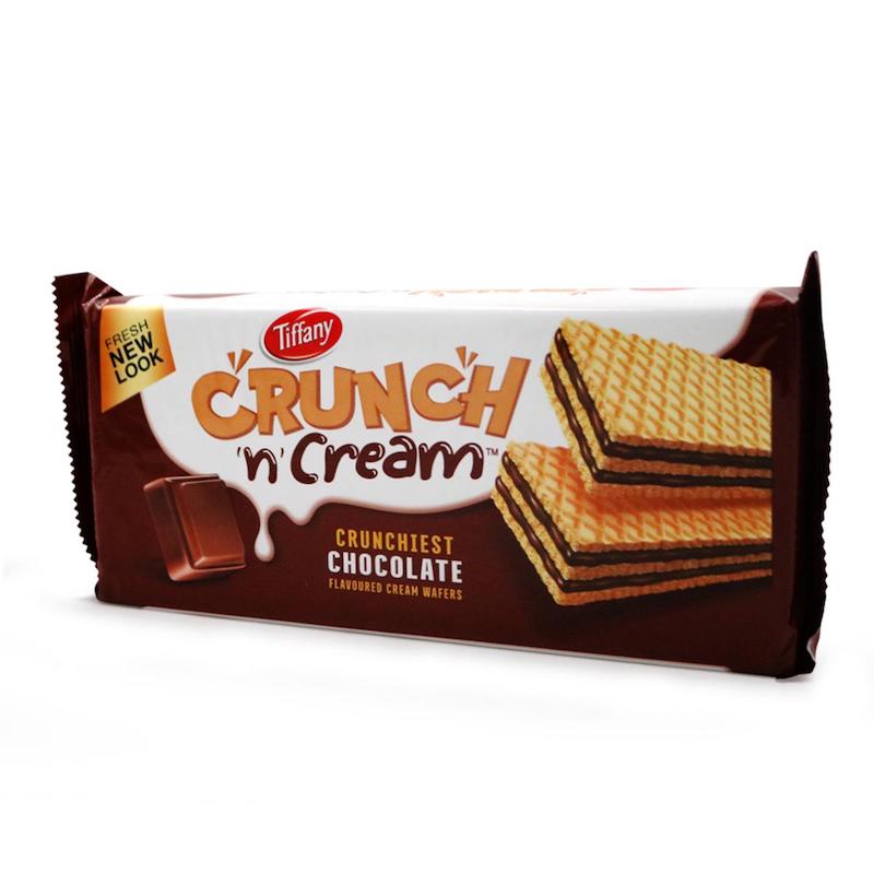 Picture of TIFFANY CRUNCH 'N' CREAM CHOCOLATE WAFERS (UAE) - 153GM