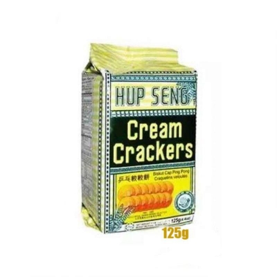 Picture of Hup Seng Cream Crackers Biscuits - 125 gm