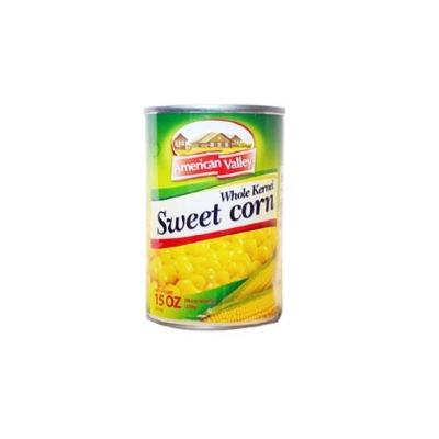 Picture of AMERICAN VALLEY WHOLE KERNEL SWEET CORN (U.A.E) - 400GM