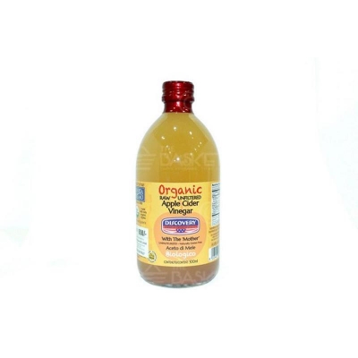Picture of Discovery Raw Organic Apple Cider Vinegar With the Mother (USA) - 500ML