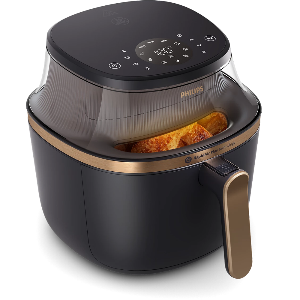 Picture of Philips NA332 Airfryer 3000 Series, See-through Cooking Window, Touchscreen, RapidAir Plus Technology 6.2 Ltr