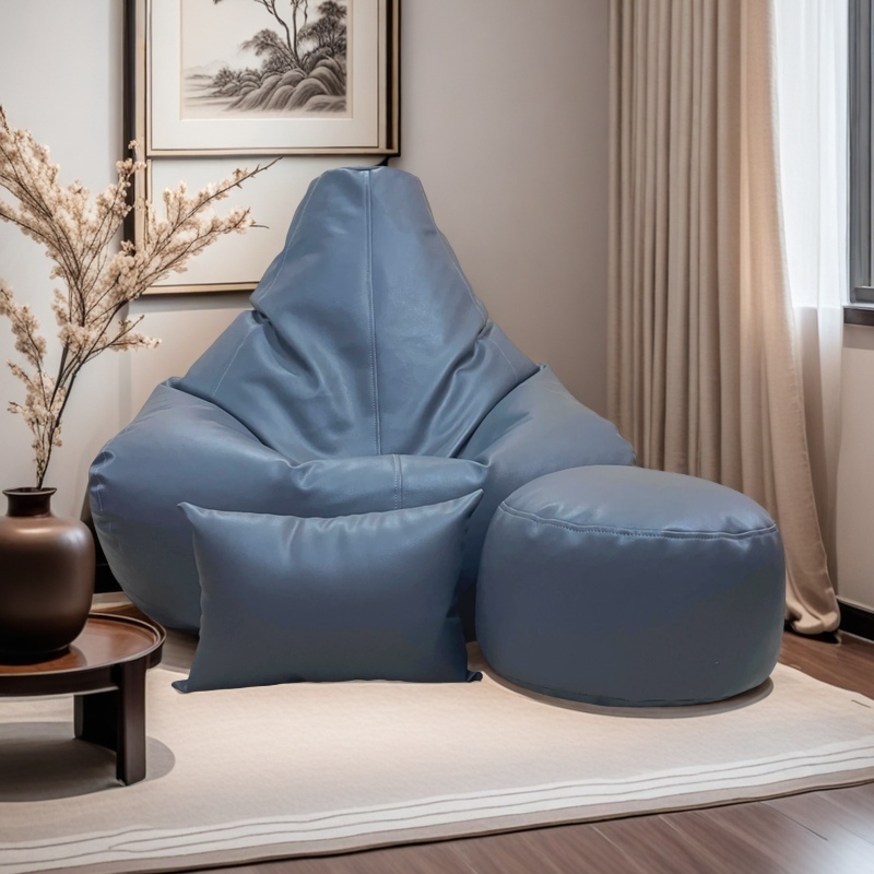 Picture of LAZY DUDE XXXL Gaming Combo Beanbag Set - Color Ash