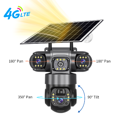 Solar 4G Three Lens Camera Shajra Martonline shop bangladeshothoba.com