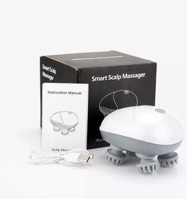 Picture of Scalp Head Hair Massager Electric Health Care Antistress Relax Body Massagem Deep Saude Tissue Prevent Body Massage