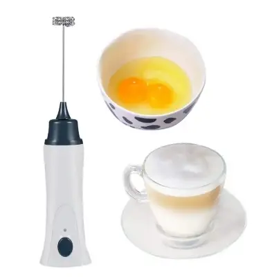 Picture of Rechargeable Handheld Electric Coffee Mixer and Milk Frother