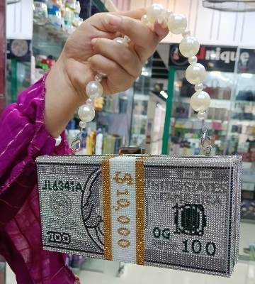 Picture of International China product Fashion Bag light weight ladies bag one chamber stone party bag for female- 1 piece