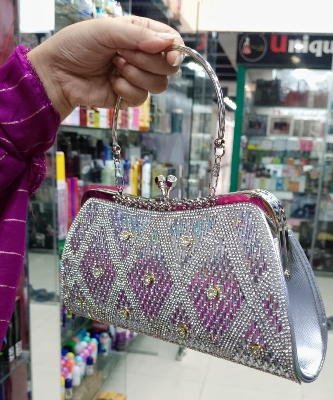 Picture of International China product Fashion Bag light weight ladies bag one chamber stone party bag for female- 1 piece