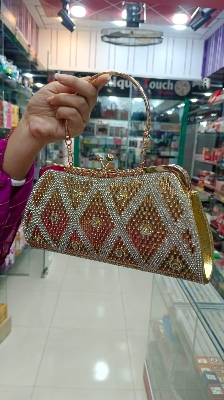 Picture of International China product Fashion Bag light weight ladies bag one chamber stone party bag for female- 1 piece