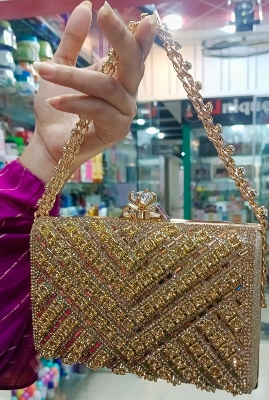 Picture of International China product Fashion Bag light weight ladies bag one chamber stone party bag for female- 1 piece